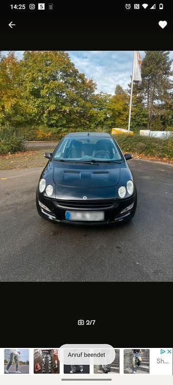 Second-hand Smart ForFour Pulse 75 CP (55 kW) 2004 Negru Hatchback