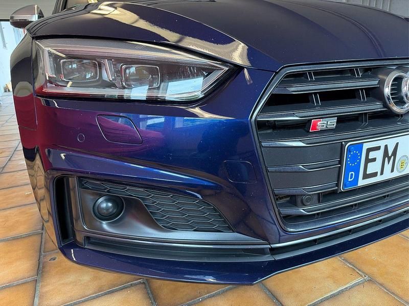 Blau Gebraucht 2018 Audi S5 Limousine | 32.800 € (Superpreis) - Bild 1/4
