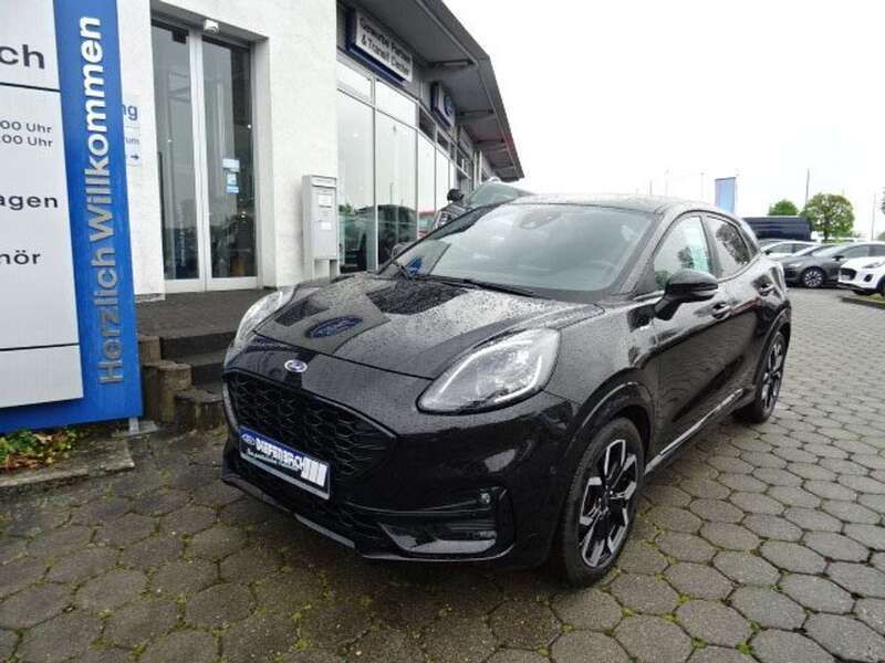 Obsidianschwarz metallic Gebraucht 2023 Ford Puma ST-Line X SUV | 22.900 € (Etwas zu teuer) - Bild 1/4