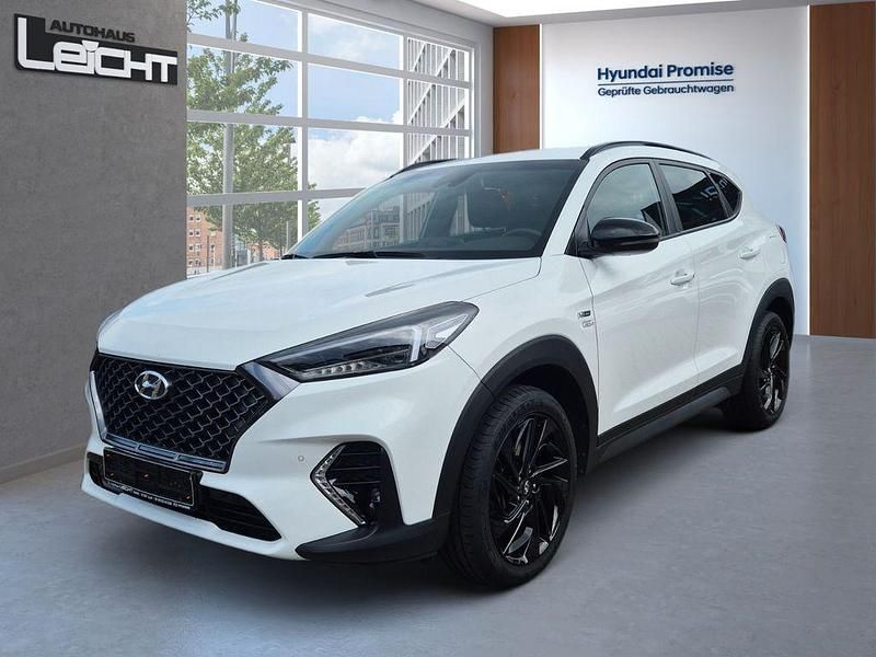 Weiß Gebraucht 2019 Hyundai Tucson N Line SUV | 22.490 € (Fairer Preis) - Bild 1/4