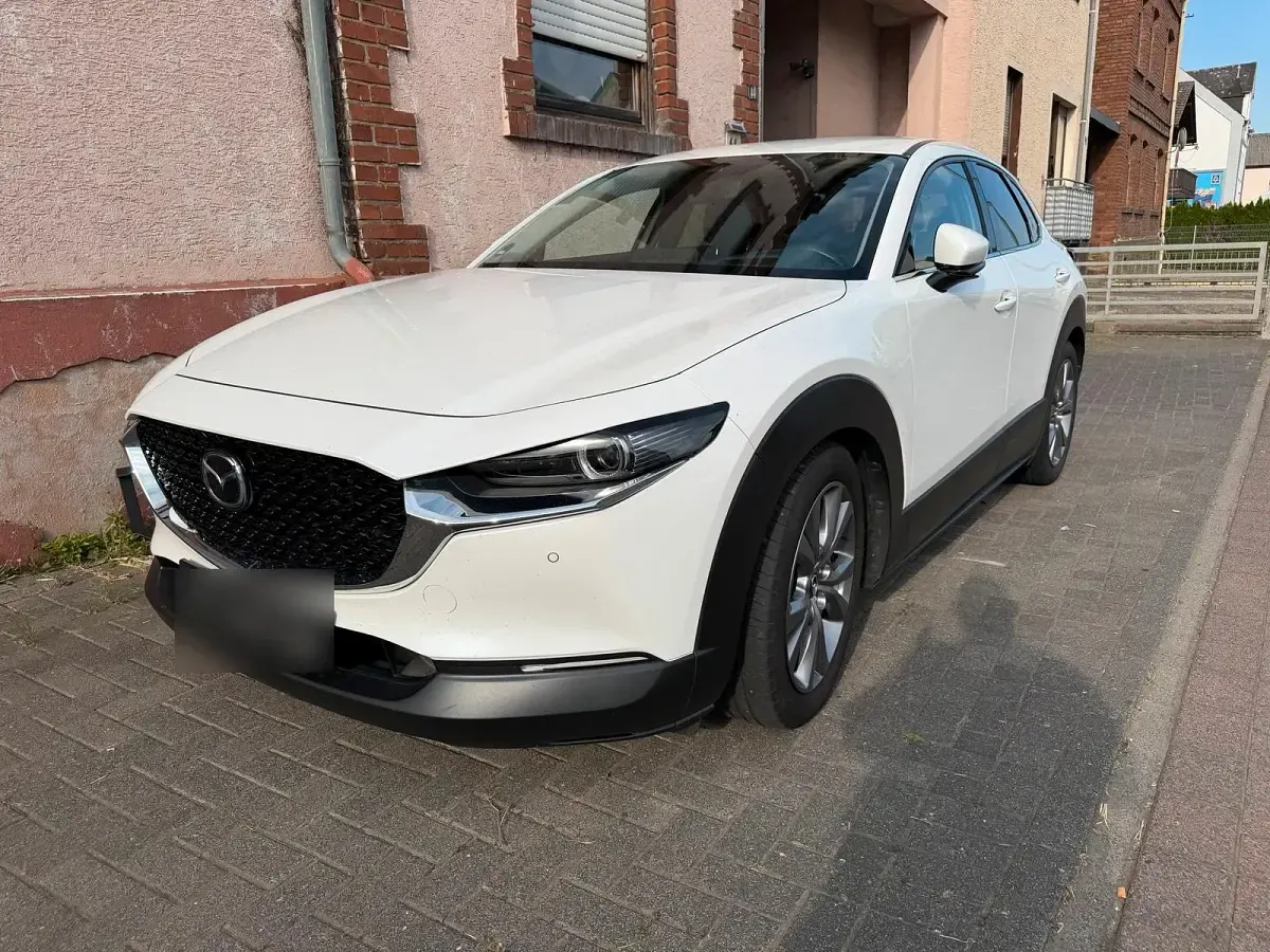 Gebraucht Mazda CX-30 122 PS (89 kW) 2020 Weiß SUV