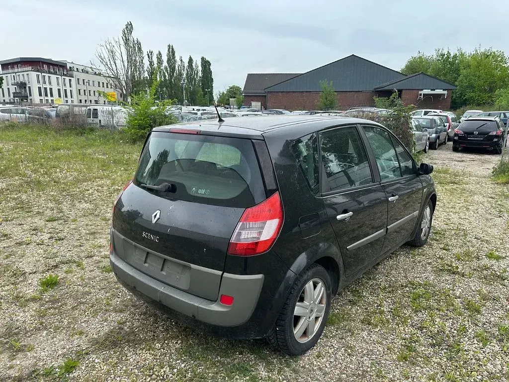 Gebraucht Renault Scénic Authentique 113 PS (83 kW) 2003 Schwarz Van / Kleinbus