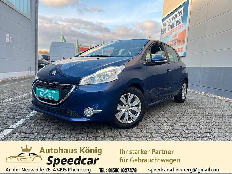 Blau Gebraucht 2013 Peugeot 208 Active Kleinwagen | 6.999 € (Etwas zu teuer) - Bild 1/3