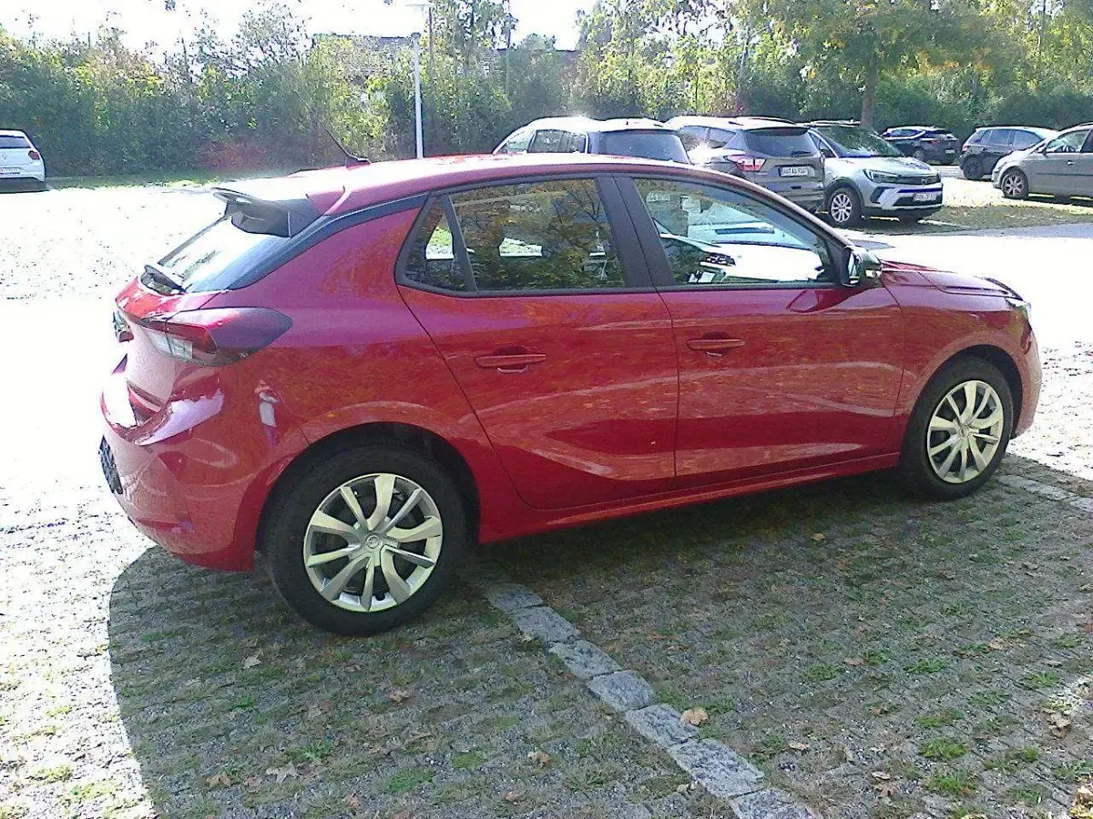 Używany Opel Corsa Edition 75 KM (55 kW) 2023 Czerwony Hatchback