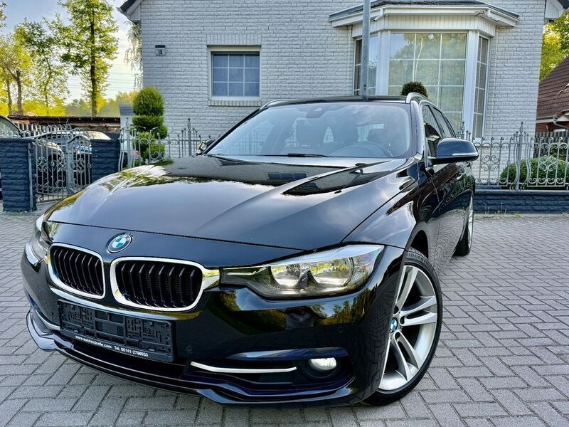 Schwarz Gebraucht 2017 BMW 330 Sport Line Limousine | 19.999 € (Fairer Preis) - Bild 1/4