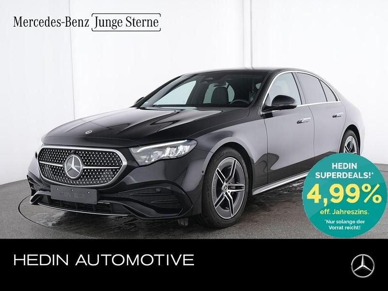 Schwarz Gebraucht 2024 Mercedes E220 AMG Limousine | 54.980 € (Etwas zu teuer) - Bild 1/2