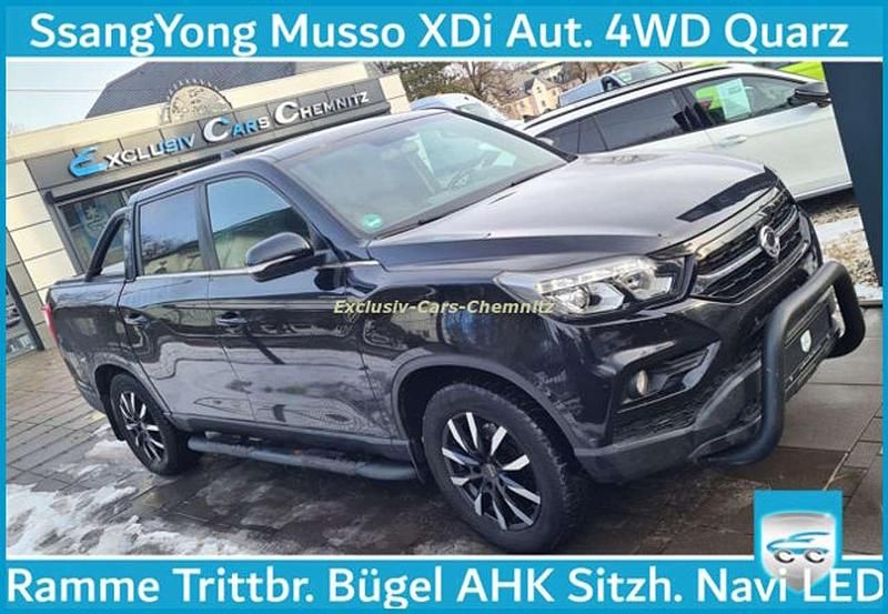 Gebraucht Ssangyong (KGM) Musso Quartz 181 PS (133 kW) 2021 Space black Abholung