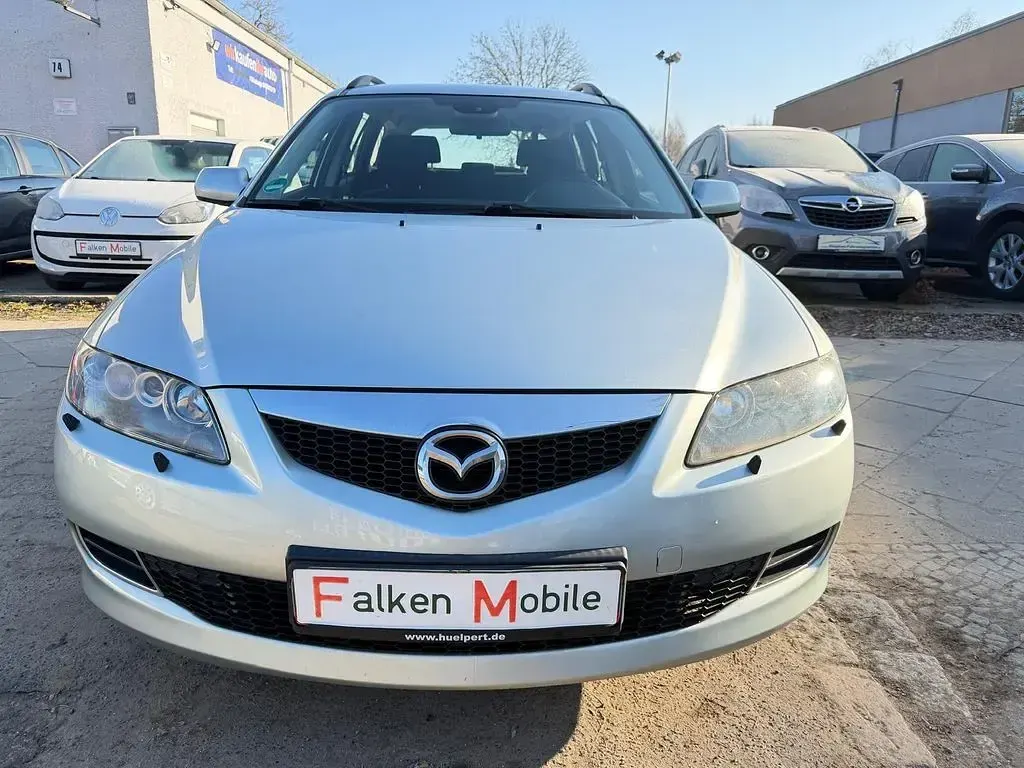 Gebraucht Mazda 6 Active Plus 120 PS (88 kW) 2007 Silber Kombi