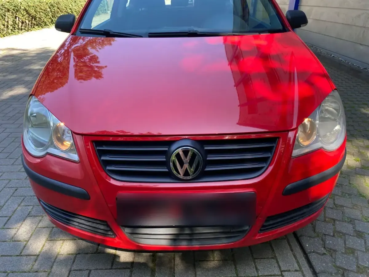 Gebraucht VW Polo 60 PS (44 kW) 2008 Rot Kleinwagen