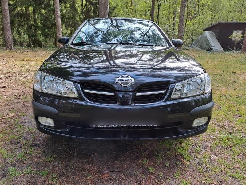 Schwarz Gebraucht 2001 Nissan Almera Limousine | 1.400 € - Bild 1/4
