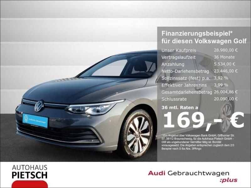 Gebraucht VW Golf VIII Move 150 PS (110 kW) 2024 Grau Limousine