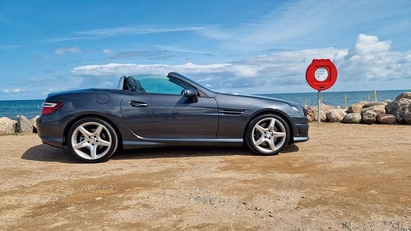 Gebraucht Mercedes SLK250 AMG 204 PS (150 kW) 2012 Grau Cabrio
