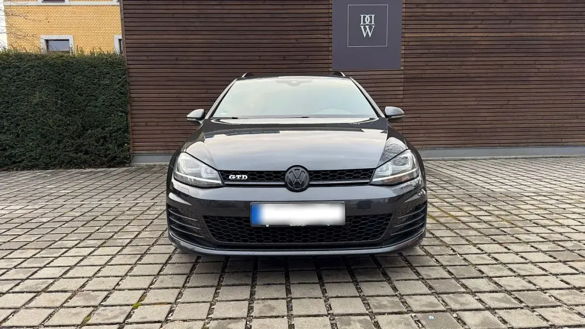 Gebraucht VW Golf VII GTD 184 PS (135 kW) 2016 Grau Kombi