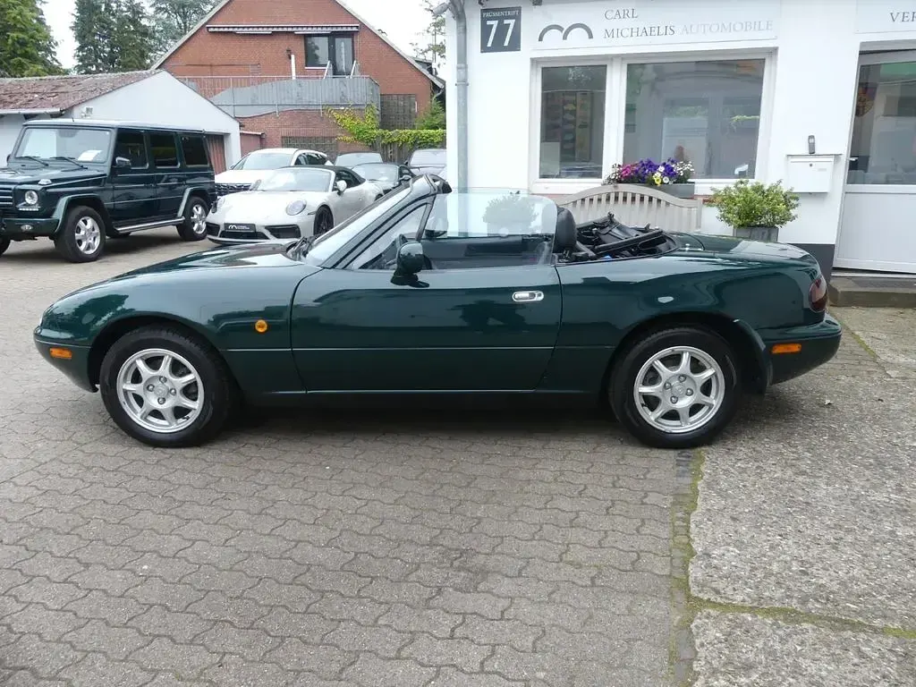 Gebraucht Mazda MX5 131 PS (96 kW) 1994 Grün Cabrio