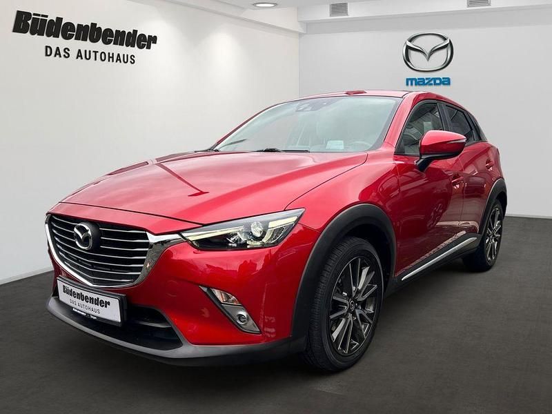 Rot Gebraucht 2016 Mazda CX-3 Sports-Line SUV | 14.490 € (Fairer Preis) - Bild 1/4