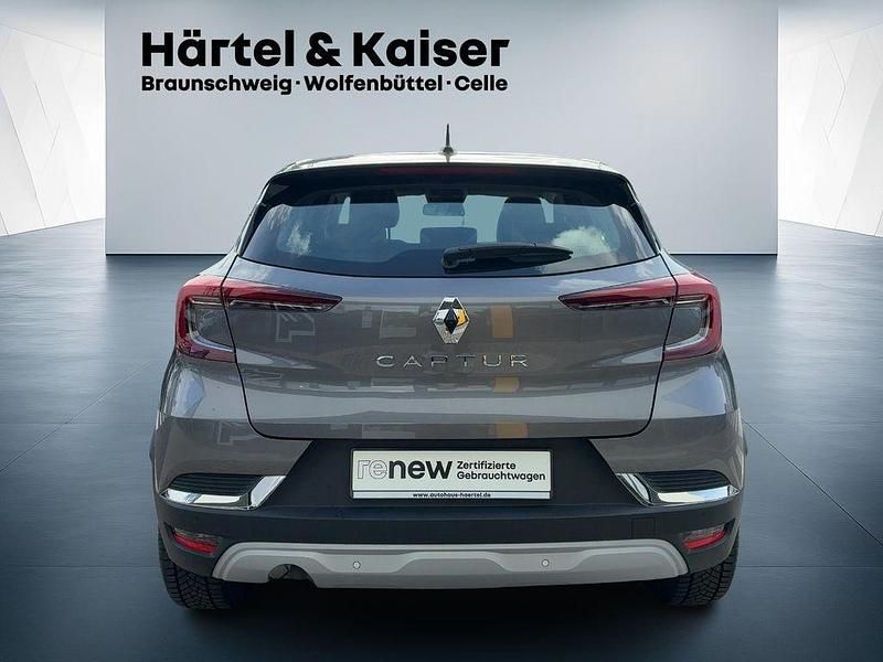 Gebraucht Renault Captur Intens 91 PS (66 kW) 2022 Stahlgraumet./dach blackpearlschwarzmet. (grau) SUV