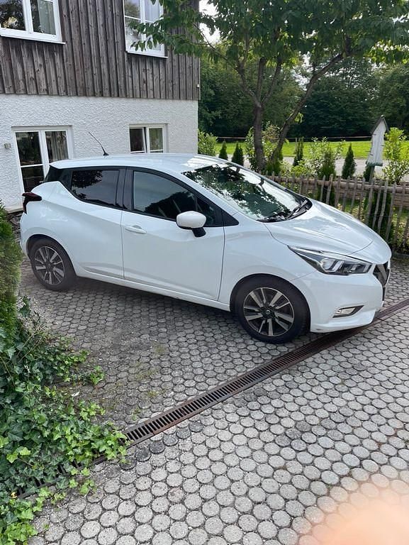 Weiß Gebraucht 2017 Nissan Micra Acenta Kleinwagen | 8.499 € (Fairer Preis) - Bild 1/4