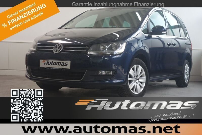 Blau Gebraucht 2011 VW Sharan Comfortline Van / Kleinbus | 6.980 € (Guter Preis) - Bild 1/4