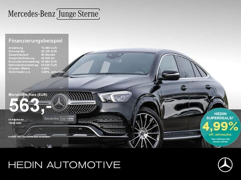 Schwarz Gebraucht 2022 Mercedes GLE400 AMG Coupé | 66.480 € (Guter Preis) - Bild 1/4