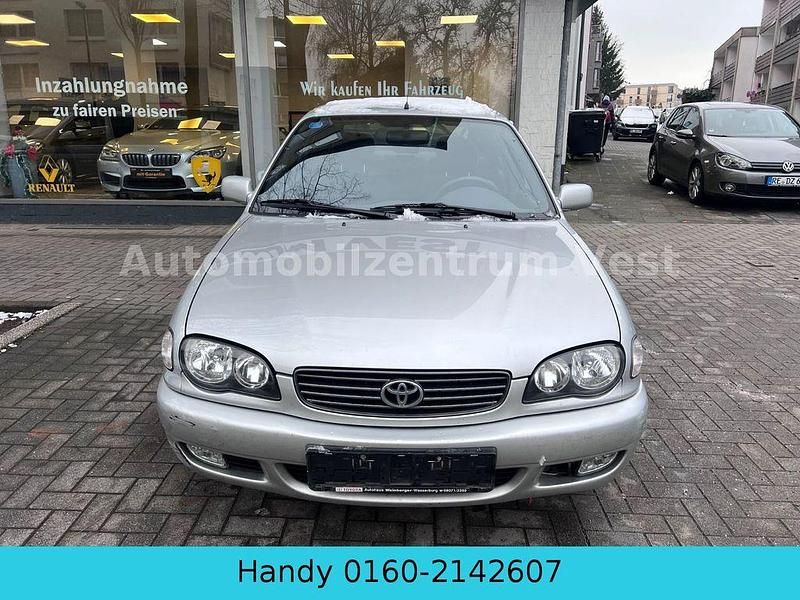Gebraucht Toyota Corolla 110 PS (80 kW) 2000 Schwarz Limousine