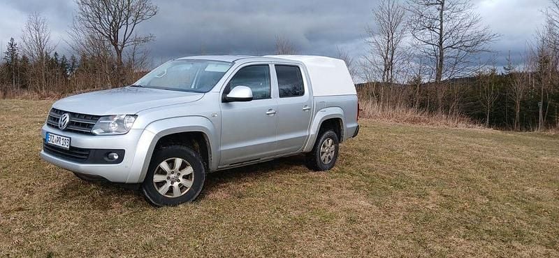 Silber Gebraucht 2014 VW Amarok Abholung | 13.000 € (Superpreis) - Bild 1/4