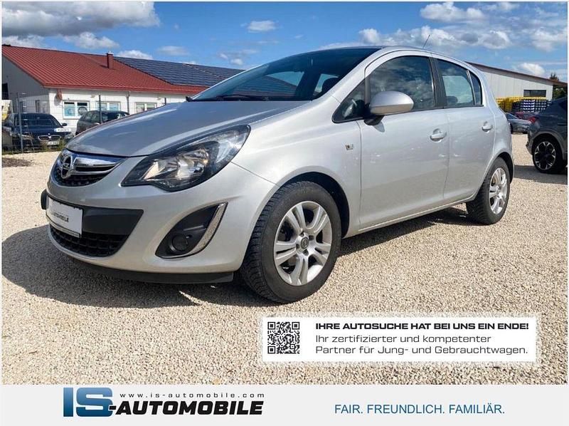 Silber Gebraucht 2013 Opel Corsa Active Limousine | 2.999 € (Superpreis) - Bild 1/4