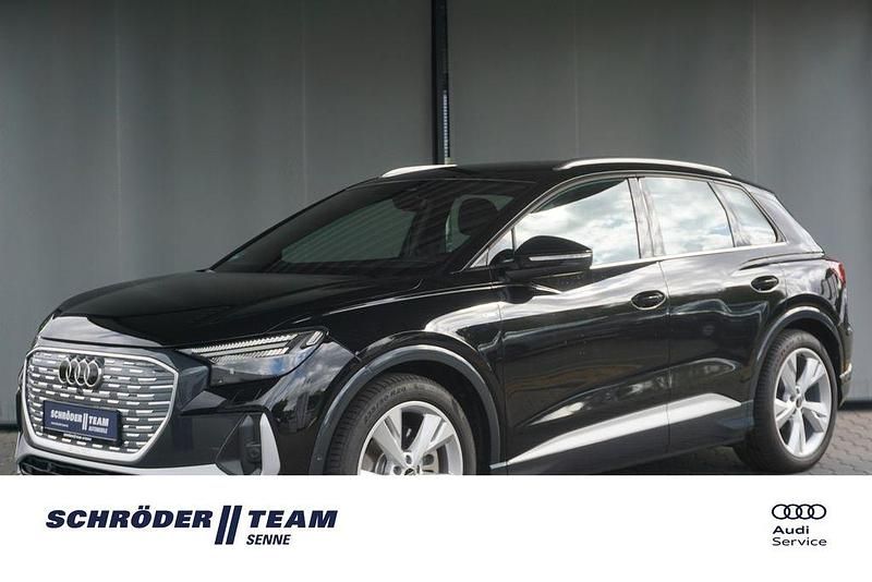 Schwarz Gebraucht 2022 Audi Q4 e-tron S-Line SUV | 33.990 € (Guter Preis) - Bild 1/4