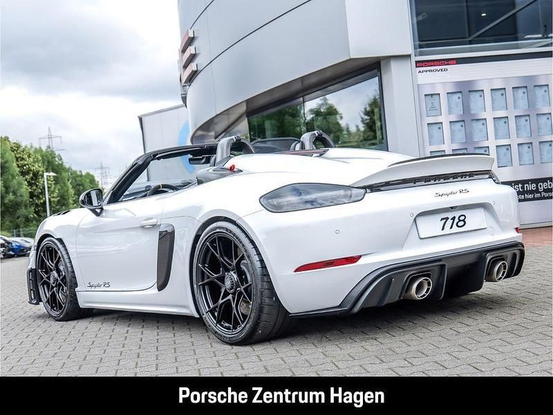 Neu Porsche 718 Spyder Sport 500 PS (367 kW) 2025 Weiß Cabrio