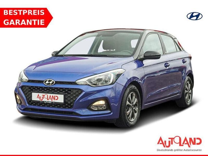 Blau Gebraucht 2018 Hyundai i20 Limousine | 10.990 € (Fairer Preis) - Bild 1/4