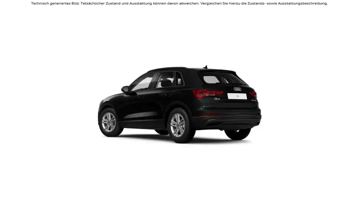 Gebraucht Audi Q3 150 PS (110 kW) 2022 Mythosschwarz metallic SUV
