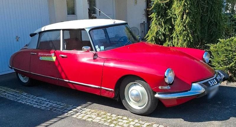Gebraucht Citroën DS 69 PS (50 kW) 1965 Rot Limousine