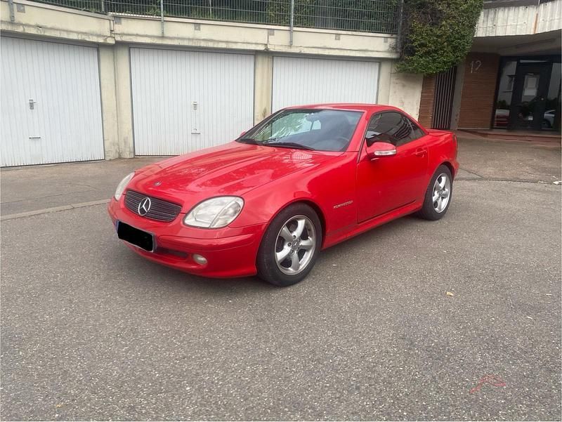 Rot Gebraucht 2002 Mercedes SLK200 Cabrio | 2.999 € (Superpreis) - Bild 1/4