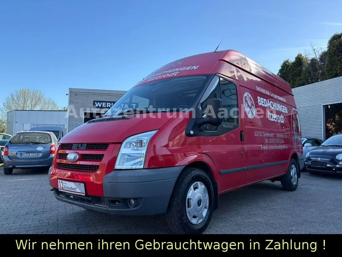 Usata Ford Transit 116 CV (85 kW) 2010 Rosso Pick-up