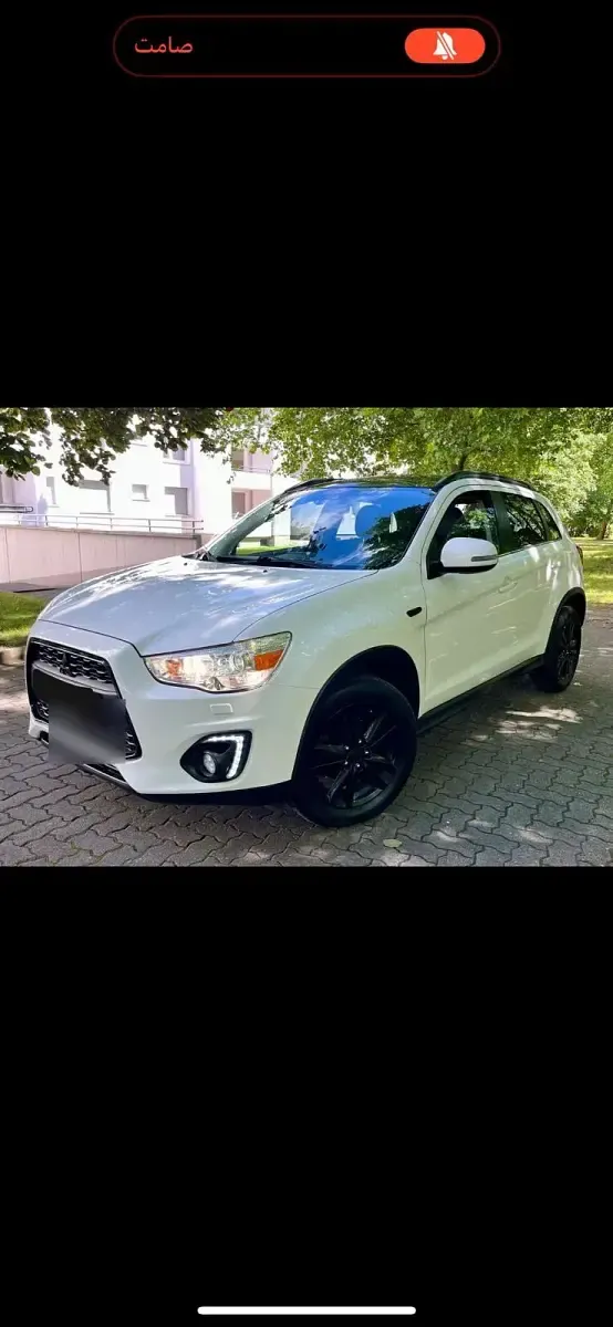 Second-hand Mitsubishi ASX 2014 Alb SUV