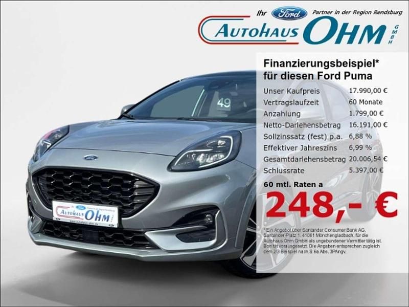 Solarsilber Gebraucht 2021 Ford Puma ST-Line X SUV | 17.990 € (Fairer Preis) - Bild 1/3