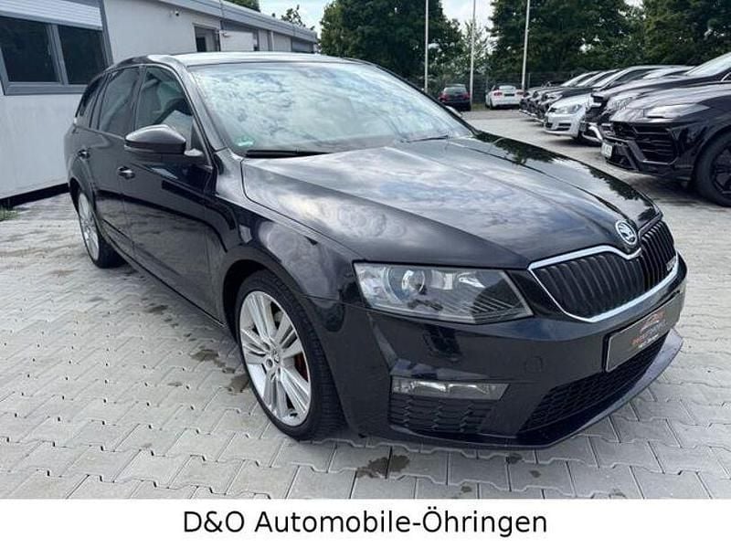 Schwarz Gebraucht 2016 Skoda Octavia RS Kombi | 9.590 € (Superpreis) - Bild 1/4