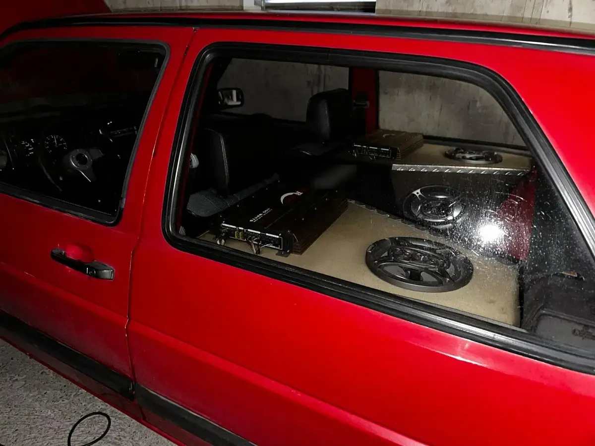 Gebraucht VW Golf II 70 PS (51 kW) 1990 Rot Kleinwagen