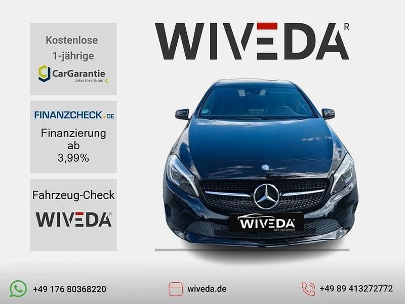 Schwarz Gebraucht 2015 Mercedes A250 Night Limousine | 15.899 € (Fairer Preis) - Bild 1/4