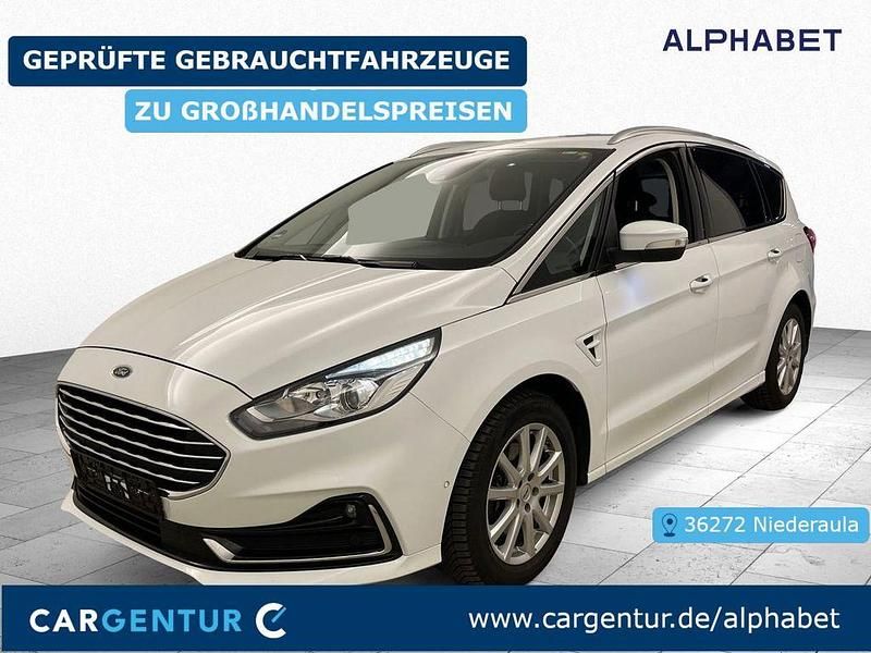 Frostweiß Gebraucht 2020 Ford S-MAX Titanium Van / Kleinbus | 11.907 € (Fairer Preis) - Bild 1/2