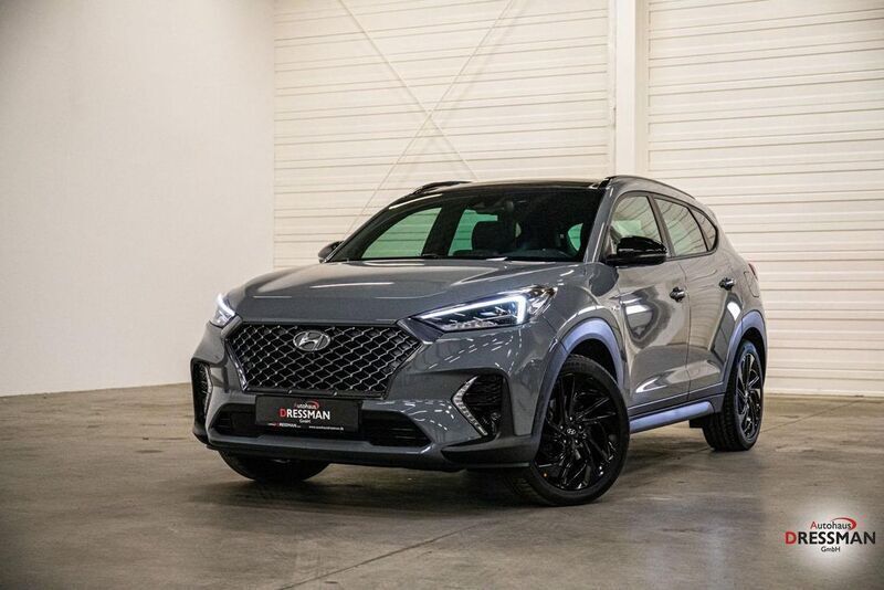 Grau Gebraucht 2020 Hyundai Tucson N Line SUV | 25.580 € - Bild 1/4
