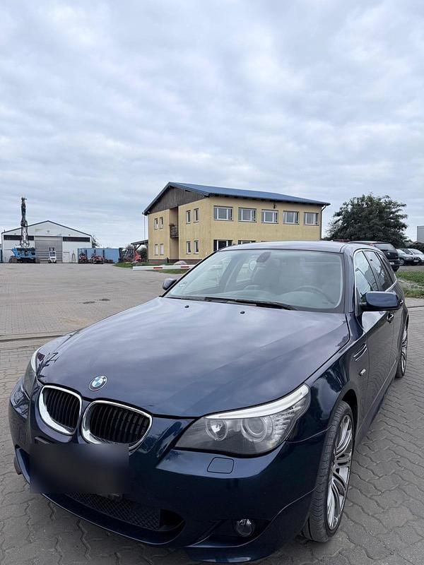 Blau Gebraucht 2008 BMW 530 M Sport Kombi | 5.999 € (Superpreis) - Bild 1/4