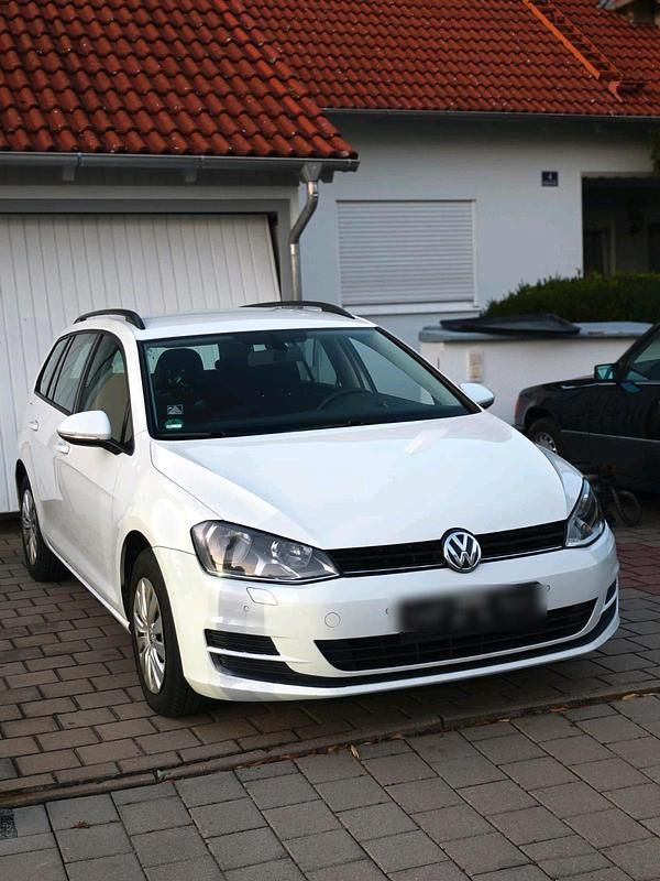 Weiß Gebraucht 2014 VW Golf VII Kombi | 5.500 € (Superpreis) - Bild 1/4