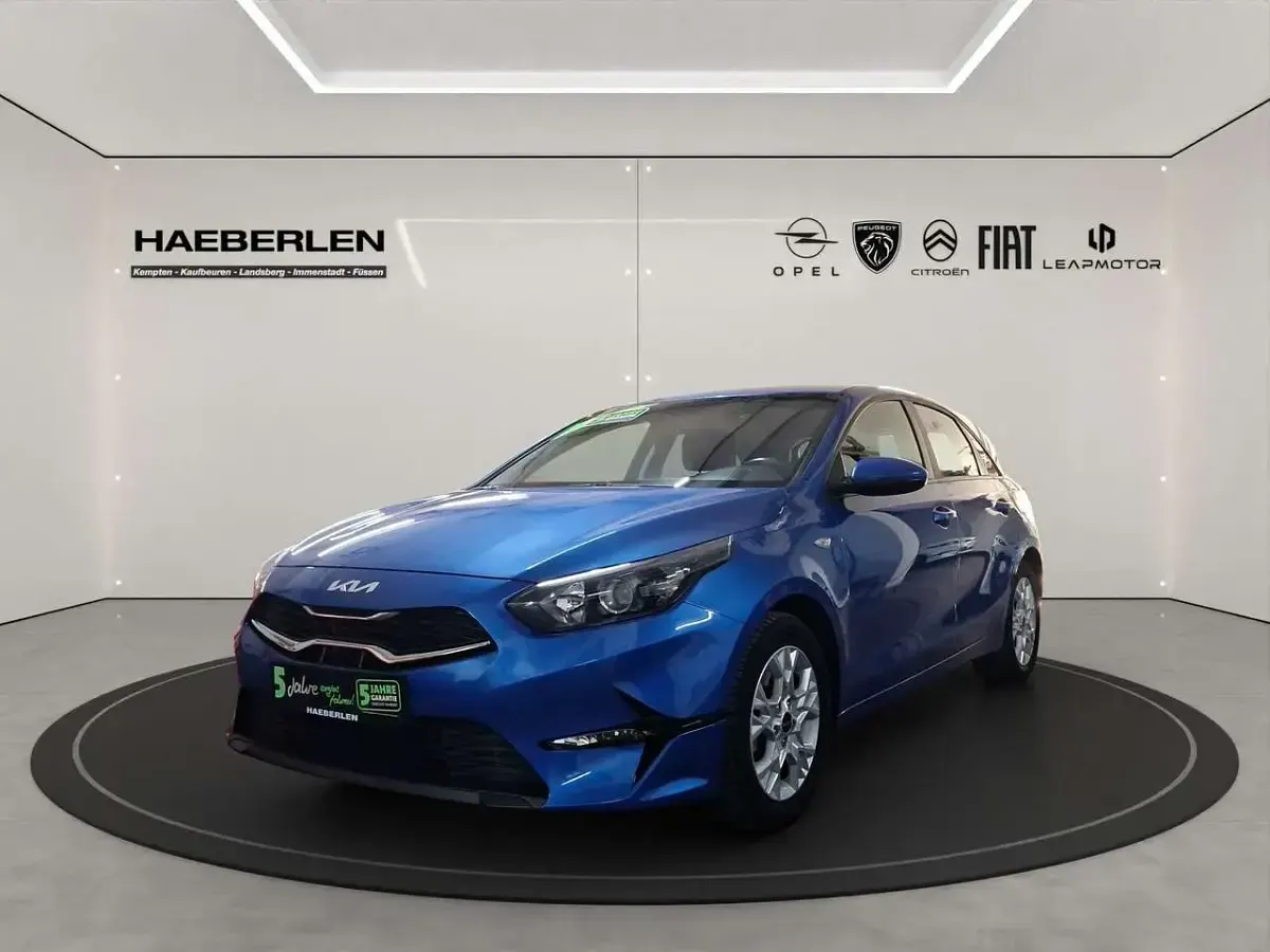 Gebraucht Kia Ceed Edition 7 101 PS (74 kW) 2022 Blau Kleinwagen