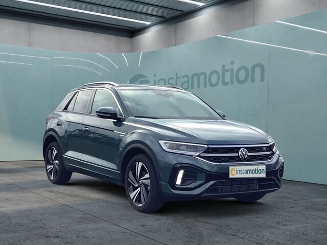 Blau Gebraucht 2024 VW T-Roc R-line SUV | 31.950 € (Fairer Preis) - Bild 1/2