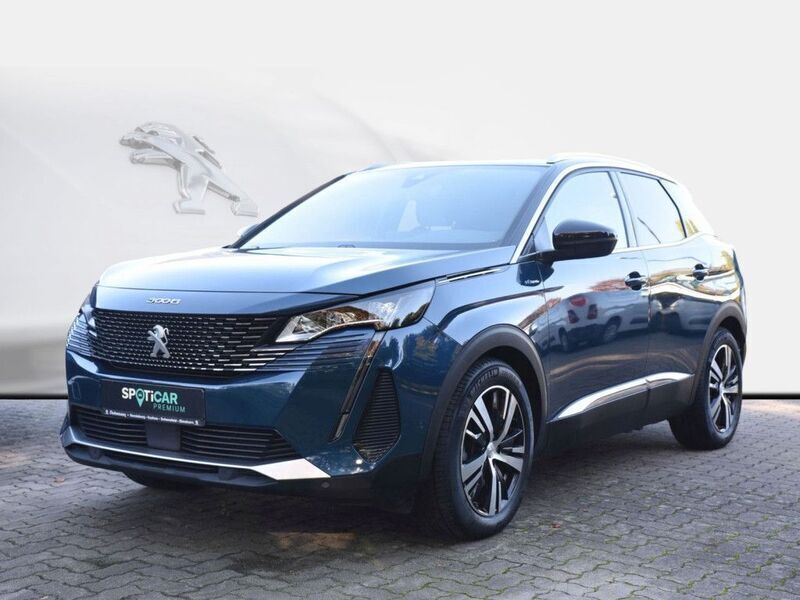 Lackierung blau celebes/metall Gebraucht 2021 Peugeot 3008 GT SUV | 27.590 € (Teuer) - Bild 1/4