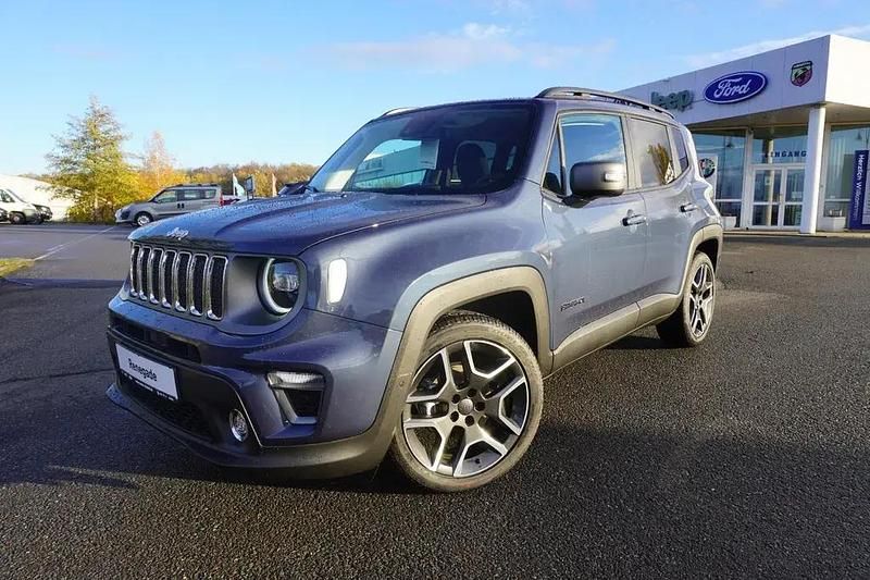 Blau Gebraucht 2020 Jeep Renegade Limited SUV | 19.900 € (Fairer Preis) - Bild 1/4