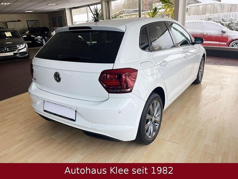 Gebraucht VW Polo Highline 95 PS (69 kW) 2019 Weiß Kleinwagen
