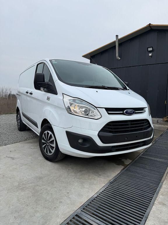 Gebraucht Ford Transit Custom 125 PS (91 kW) 2014 Weiß Van / Kleinbus