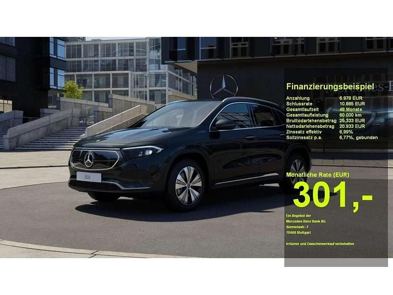 Gebraucht Mercedes EQA250 Progressive 139 kW (190 PS) 2022 Schwarz SUV