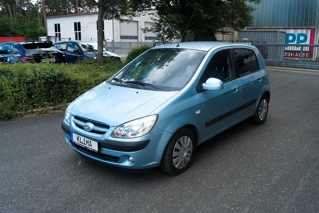 Gebraucht Hyundai Getz 67 PS (49 kW) 2006 Blau Kleinwagen